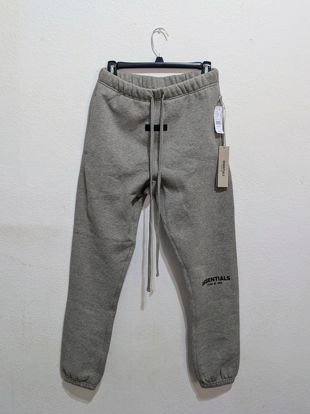 New Essentials Grey Drawstring Sweatpants